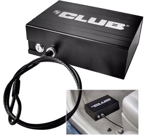 electric lock vehicle under seat security lock box|rear seat storage box.